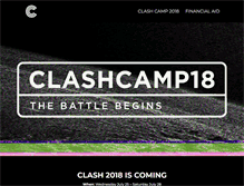 Tablet Screenshot of gfcclash.com